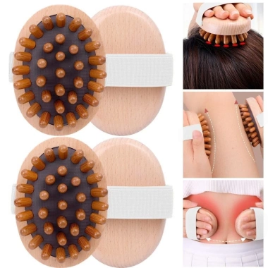 Lược Massage WOOLYNOOK Nhựa - Chải Kinh Tuyến Huyệt, Máy Mát Xa Túi Khí 31.200₫ 6