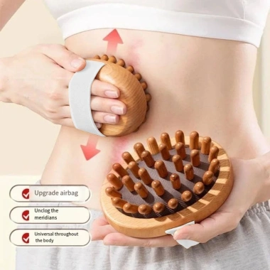 Lược Massage WOOLYNOOK Nhựa - Chải Kinh Tuyến Huyệt, Máy Mát Xa Túi Khí 31.200₫ 7