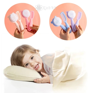 Lược tóc trẻ em Qrhyk 2 chiếc - mềm nylon, di động, giúp bé tự chăm sóc tóc, giảm rối, giá ưu đãi 69.876₫ 4 Lược tóc trẻ em Qrhyk 2 chiếc - mềm nylon, di động, giúp bé tự chăm sóc tóc, giảm rối, giá ưu đãi 69.876₫ 4