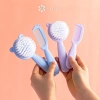 Lược tóc trẻ em Qrhyk 2 chiếc - mềm nylon, di động, giúp bé tự chăm sóc tóc, giảm rối, giá ưu đãi 69.876₫ 6