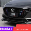 Lưới Ba Màu Mazda 3 2.020-2.026 - Dải Linh Kiện Trang Trí, Miếng Dán Kim Sa Lấp Lánh, Sửa Đổi Độc Đáo