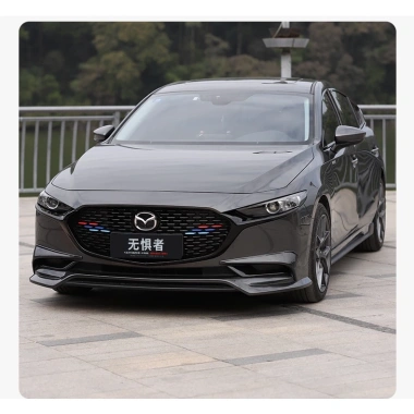 Lưới Ba Màu Mazda 3 2.020-2.026 - Dải Linh Kiện Trang Trí, Miếng Dán Kim Sa Lấp Lánh, Sửa Đổi Độc Đáo 9