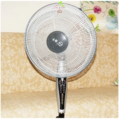 Lưới bọc lồng quạt an toàn cho bé, vải lưới thoáng gió, giây rút đa kích thước, giảm giá hấp dẫn