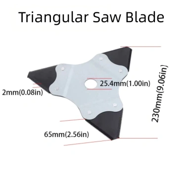 Lưỡi cắt cỏ MAOYE66SY - Dao tam giác dập tắt, cưa viền răng thép Mangan, bền bỉ, giảm giá 223.300₫ 10 Lưỡi cắt cỏ MAOYE66SY - Dao tam giác dập tắt, cưa viền răng thép Mangan, bền bỉ, giảm giá 223.300₫ 10