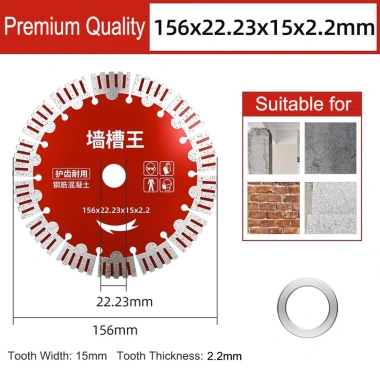 Lưỡi Cắt Đá CAOWANG 125/133/156mm - Bán Sỉ & Lẻ Giá Tốt, Giảm 23% còn 51.676 VND 9