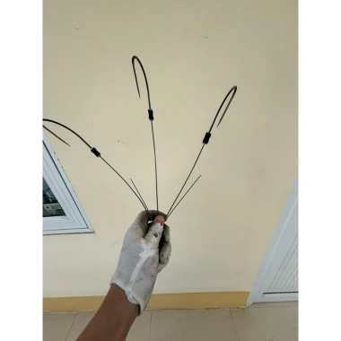 Lưỡi Câu Camera 3 Nhánh Dáng Quỳ Siêu Bén - Chống Sẩy Cá, Thích Hợp Câu Hồ Dịch Vụ & Tự Nhiên, Giá Ưu Đãi 70.000