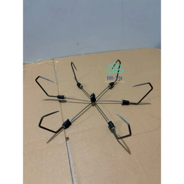 Lưỡi câu lục thép cho camera câu cá - Lưỡi vuông bền, giảm giá 100k