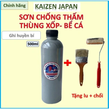 Lưới, Chổi & Sơn Chống Thấm Thùng Xốp 500-1.000ml - Giá chỉ 105.900 VND, bảo vệ hồ cá