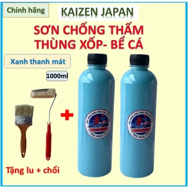Lưới, Chổi & Sơn Chống Thấm Thùng Xốp 500-1.000ml - Giá chỉ 105.900 VND, bảo vệ hồ cá