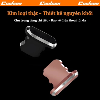 Lưới Chống Bụi Cổng Sạc Kim Loại iPhone 14-13-12-11 Pro Max XR XS XSMAX 7-8 Plus - 22.500₫