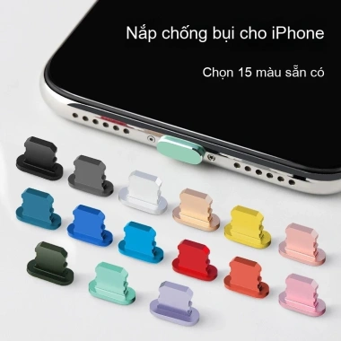 Lưới Chống Bụi Cổng Sạc Kim Loại iPhone 14-13-12-11 Pro Max XR XS XSMAX 7-8 Plus - 22.500₫