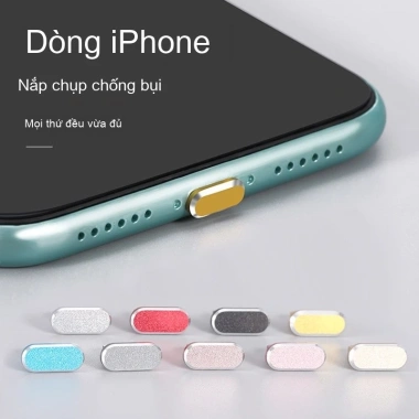 Lưới Chống Bụi Cổng Sạc Kim Loại iPhone 14-13-12-11 Pro Max XR XS XSMAX 7-8 Plus - 22.500₫