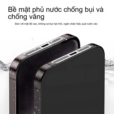 Lưới chống bụi loa kim loại cổng sạc iPhone 17-16-15-14-13-12 Pro Max - Giá 35.800