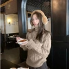 Lười cổ rùa nút retro xoắn mỏng áo len nữ – Giá ưu đãi 142.560 VND, giảm 17% 4