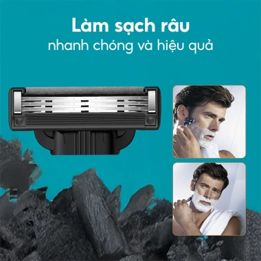 Lưỡi dao Gillette Mach 3 Clean Shave thay thế 2 chiếc - Cắt mượt, bền bỉ, giảm 22%