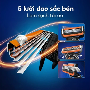 Lưỡi dao Gillette Proglide 5 Power - Set 2 chiếc, công nghệ FlexBall, siêu mỏng, giảm giá 399.000đ
