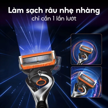 Lưỡi dao Gillette Proglide 5 Power - Set 2 chiếc, công nghệ FlexBall, siêu mỏng, giảm giá 399.000đ