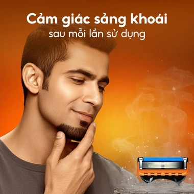 Lưỡi dao thay thế Gillette Fusion 5 - Set 4, cắt sạch, giảm giá 499.000₫