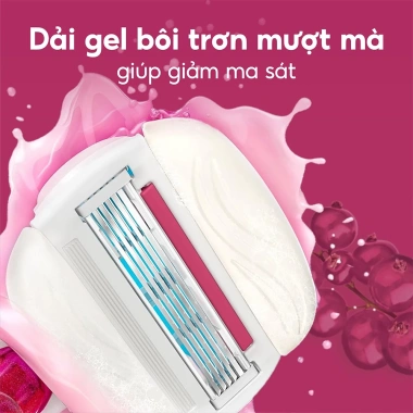 Lưỡi dao thay thế Gillette Venus Comfortglide Olay Sugarberry Set 4 cái giá chỉ 489.000₫ 5 Lưỡi dao thay thế Gillette Venus Comfortglide Olay Sugarberry Set 4 cái giá chỉ 489.000₫ 5