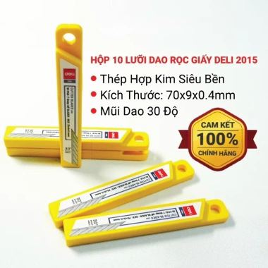 Lưỡi dao UNC Loại 1 18mm lớn - 9mm nhỏ, siêu sắc, giảm giá tới 25.000 VND