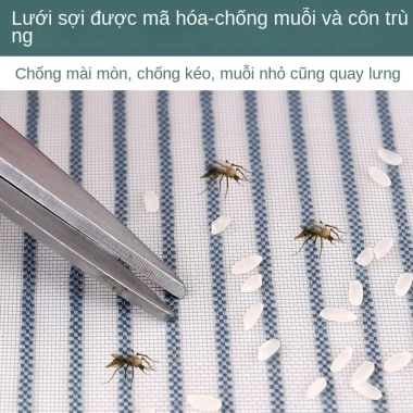 Lưới kim cương mùa hè chống muỗi từ tính - Tự động đóng mở rèm cửa, 352.253₫