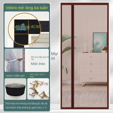 Lưới kim cương mùa hè chống muỗi từ tính - Tự động đóng mở rèm cửa, 352.253₫ 10 Lưới kim cương mùa hè chống muỗi từ tính - Tự động đóng mở rèm cửa, 352.253₫ 10