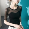 Lưới Nhìn Modal Top Nữ Tay Năm Điểm - Áo Sơ Mi Đáy Gợi Cảm Mùa Hè 2.024
