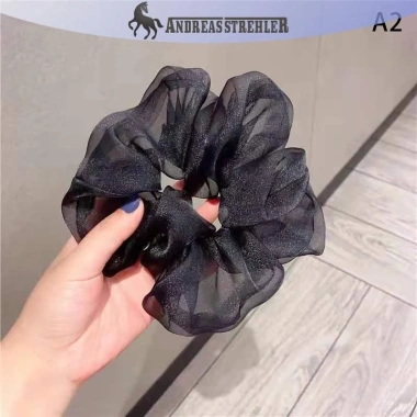 Lưới phản quang Scrunchies cao su lớn Đàn hồi trơn VN - Giá ưu đãi 35.339 VND
