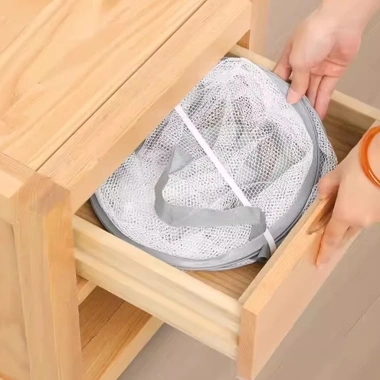 Lưới phơi quần áo 2 lớp gập gọn – Giao 3-5 ngày, thích hợp du lịch & cắm trại