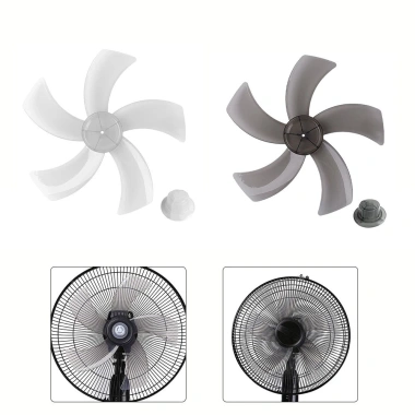 Lưỡi quạt nhựa gia dụng 12 Inch năm lá, nắp đai ốc bệt - Giá 52.103₫ 2