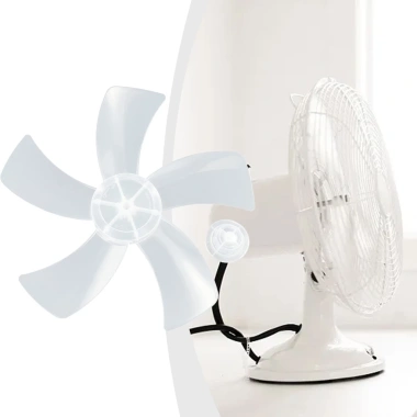 Lưỡi quạt nhựa gia dụng 12 Inch năm lá, nắp đai ốc bệt - Giá 52.103₫ 8
