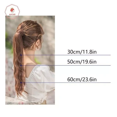 Lưới tóc đen co giãn 50 chiếc Size 30/50/60cm gói tóc vô hình giảm giá 64.000₫
