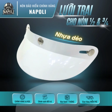Lưỡi trai nhựa gắn mũ bảo hiểm đen dày mỏng - Giá chỉ 30.000, giảm từ 38.700
