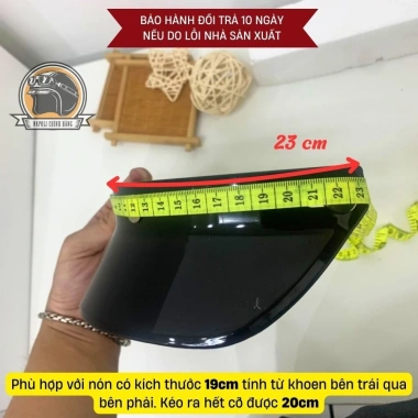 Lưỡi Trai ZOOM Ốc Titan Màu Xi - Gắn Mũ Bảo Hiểm, Nón Napoli CHÍNH HÃNG FREESHIP 69.900 VND 7