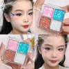 Luoimo Bảng Phấn Mắt 4/9 Màu Cho Bé Gái - Khay Trang Điểm Nổi Bật, Phù Hợp Người Mới Bắt Đầu, Giá 22.990 VND