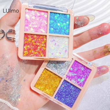 Luoimo Bảng Phấn Mắt 4/9 Màu Cho Bé Gái - Khay Trang Điểm Nổi Bật, Phù Hợp Người Mới Bắt Đầu, Giá 22.990 VND