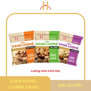 Lương Khô Mini HT-Food 370g - Viên năng lượng mix vị, ăn nhẹ thay bữa, giảm đói, giá 34.800đ 3