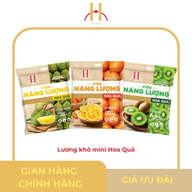 Lương Khô Mini HT-Food 370g - Viên năng lượng mix vị, ăn nhẹ thay bữa, giảm đói, giá 34.800đ 4