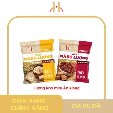 Lương Khô Mini HT-Food 370g - Viên năng lượng mix vị, ăn nhẹ thay bữa, giảm đói, giá 34.800đ 6