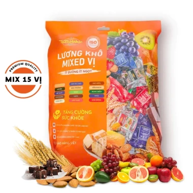 Lương khô Mix Tân Việt Nhật - Thịt ngon, giàu protein, giảm giá 23% chỉ 30.000 VND