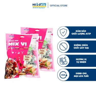 Lương Khô Mix Vị Gạo Lứt Yến Mạch Hạt Sen Hạt Điều – Healthy Snack Ăn Kiêng Ít Đường, Bổ Sung Năng Lượng, Giá 13.200 2