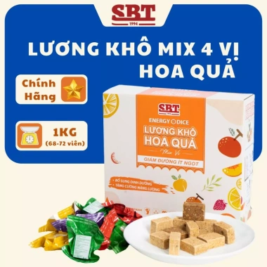 Lương khô SBT Mix 12 vị chay thơm ngon - Giàu dinh dưỡng, chỉ 75.000₫
