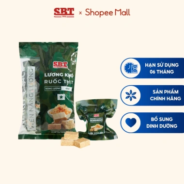 Lương Khô SBT Vị Ruốc Thịt Chà Bông 1kg Chính Hãng - Năng Lượng Cao, Giá 136.500₫