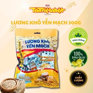 Lương khô Yến Mạch Tân Việt Nhật - Giảm giá 10.000 VND, ăn nhẹ tốt cho sức khỏe