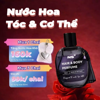 Lưu Hương 12H Nước Hoa Tóc & Cơ Thể Không Cồn Vitamin E Thơm Lâu Dịu Nhẹ An Toàn Giá Ưu Đãi 162.000đ