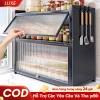 LUXE Tủ bếp đa năng xám, kệ nhiều tầng chống bụi - Giá chỉ 399.000 VNĐ