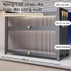 LUXE Tủ bếp đa năng xám, kệ nhiều tầng chống bụi - Giá chỉ 399.000 VNĐ 3