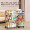 LUXE Xe Đẩy Spa Đa Năng - Kệ Đựng Đồ Trong Suốt Nhiều Tầng, Di Chuyển Dễ, Giá Chỉ 69.000 VND 4