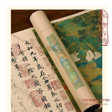 Luyện chữ Hán Khải Thư Đình Tự tặng bút mực, dây tua rua, tự cuộn 2m, giá 56.346đ 5 Luyện chữ Hán Khải Thư Đình Tự tặng bút mực, dây tua rua, tự cuộn 2m, giá 56.346đ 5