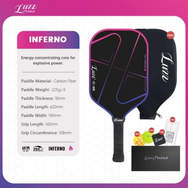 LUZZ Vợt Pickleball Pro 4 MPP Điểm Ngọt Lớn Lõi Bền Giá Ưu Đãi 8.121.738 VND 9